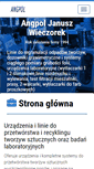 Mobile Screenshot of angpol.pl